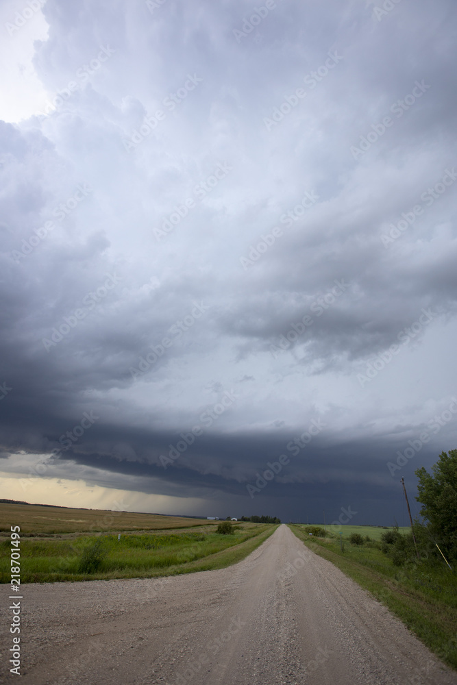 Prairie Storm Clouds Canada