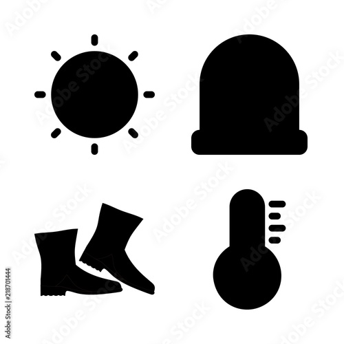 weather icons set. natural, energy, healthy and degree graphic works