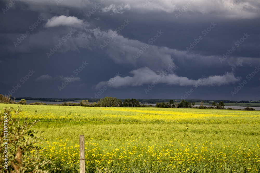 Prairie Storm Clouds Canada