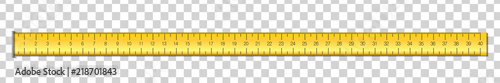Vector realistic isolated measure tape for decoration and covering on the transaprent background.