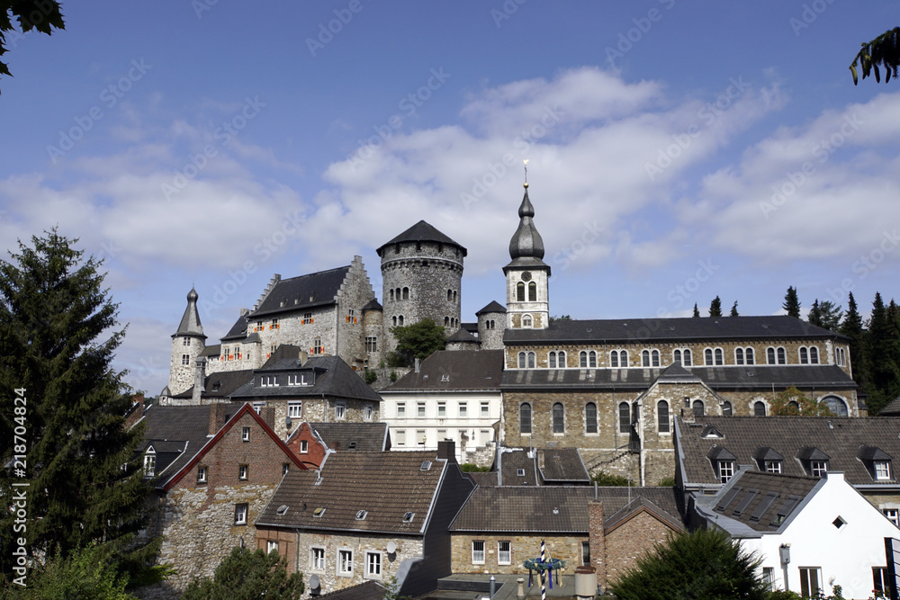 Burg Stolberg über der historischen Altstadt