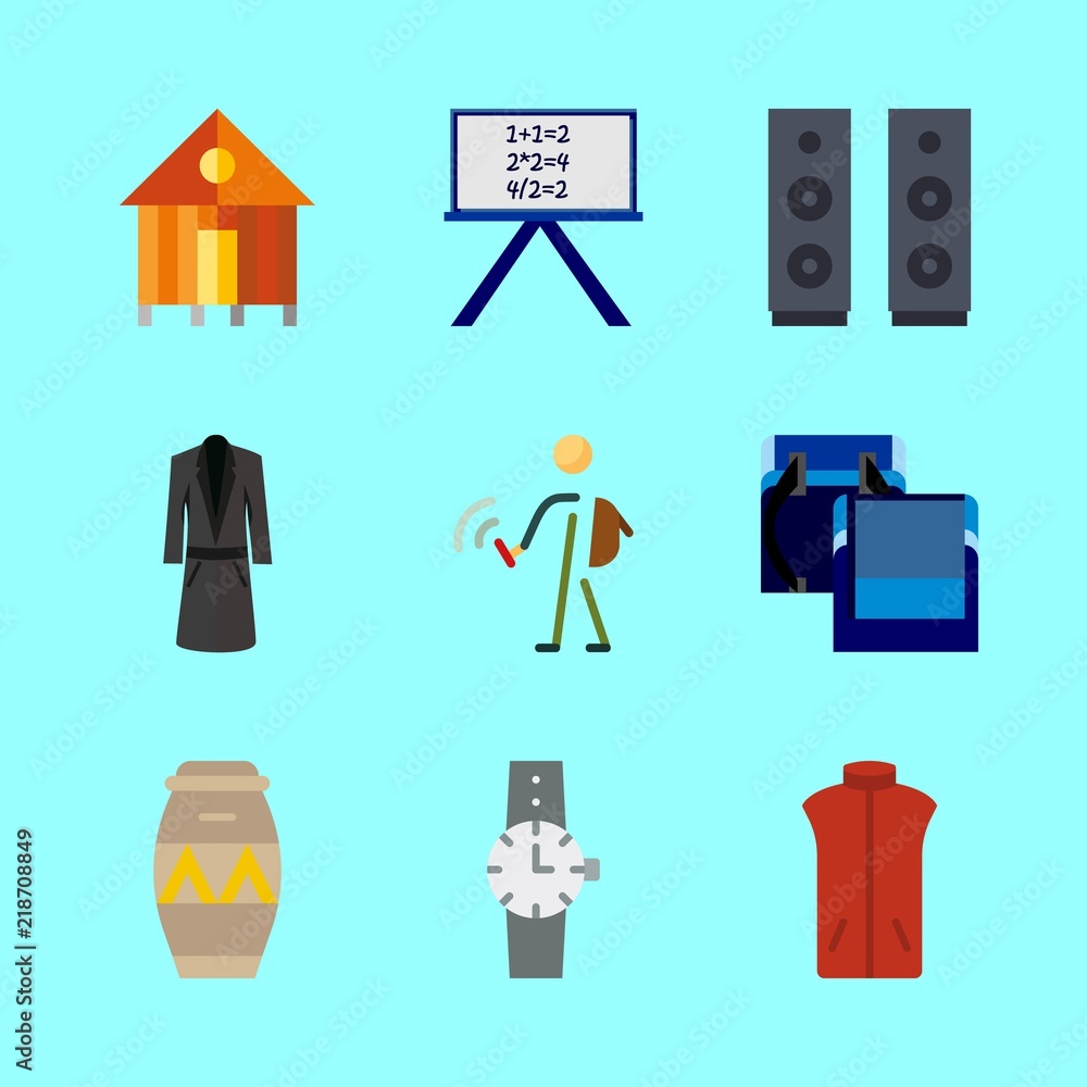 man icons set. play, schoolboy, safe and message graphic works man icons set. play, schoolboy, safe and message graphic works