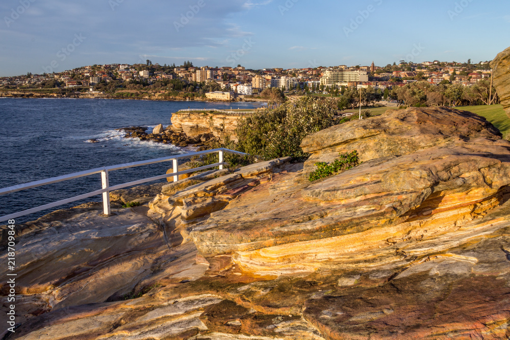 Fototapeta premium Rocky coastline, Coogee