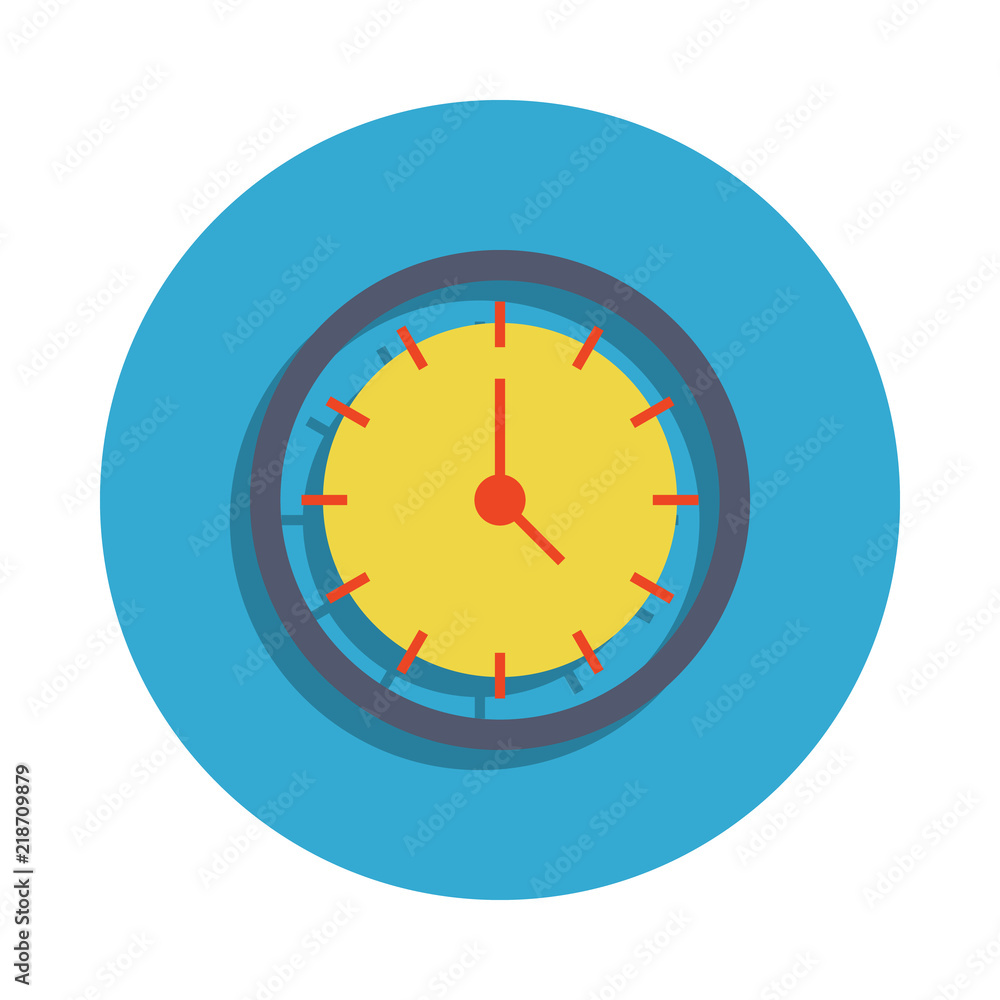 Wall Clock colored in blue badge icon. Element of school icon for mobile concept and web apps. Detailed Wall Clock icon can be used for web and mobile Wall Clock colored in blue badge icon. Element of school icon for mobile concept and web apps. Detailed Wall Clock icon can be used for web and mobile