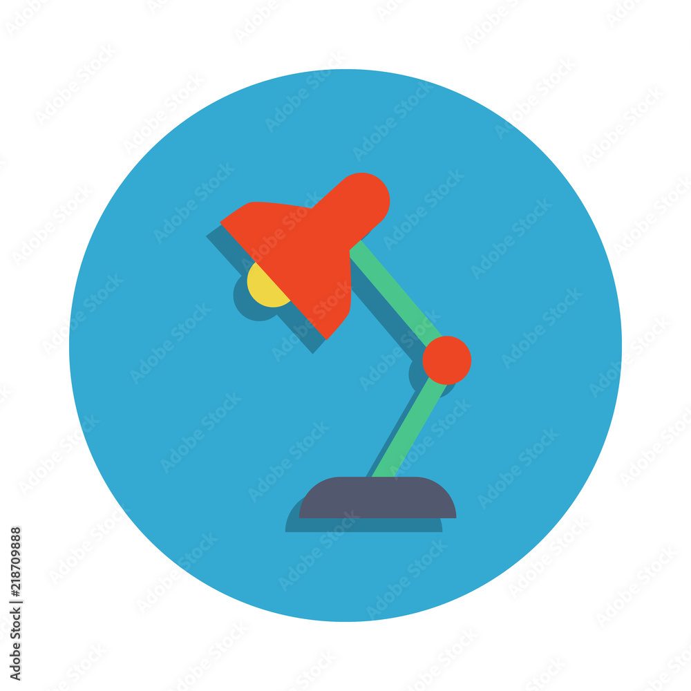 table lamp colored in blue badge icon. Element of school icon for mobile concept and web apps. Detailed table lamp icon can be used for web and mobile table lamp colored in blue badge icon. Element of school icon for mobile concept and web apps. Detailed table lamp icon can be used for web and mobile