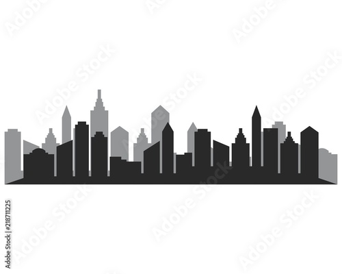 Modern City skyline © devankastudio