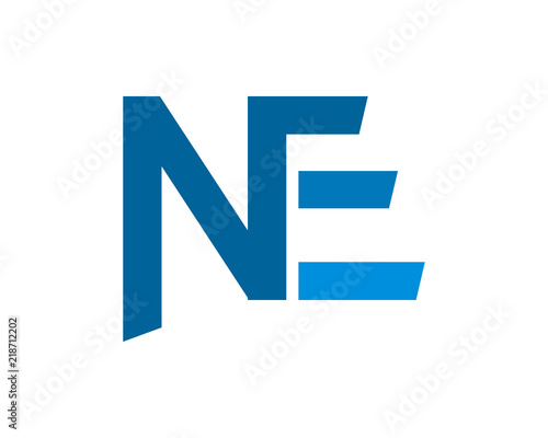 blue typography typeset typeface alphabet font image vector icon