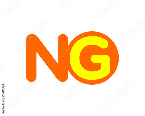 yellow typography alphabet font typeset logotype image vector icon