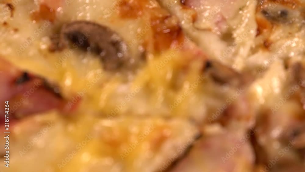 Close up on the ingredients of delicious pizzas Close up on the ingredients of delicious pizzas