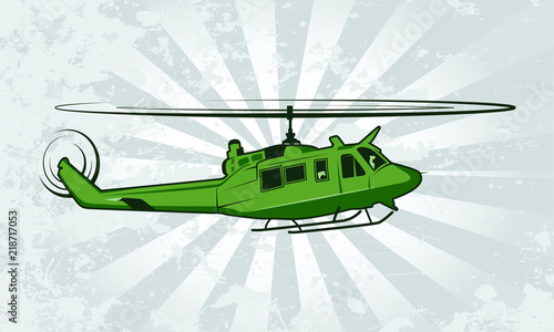 Utility Military Helicopter