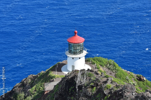 Hawaii, Oahu. Makapu'u Lighthouse.