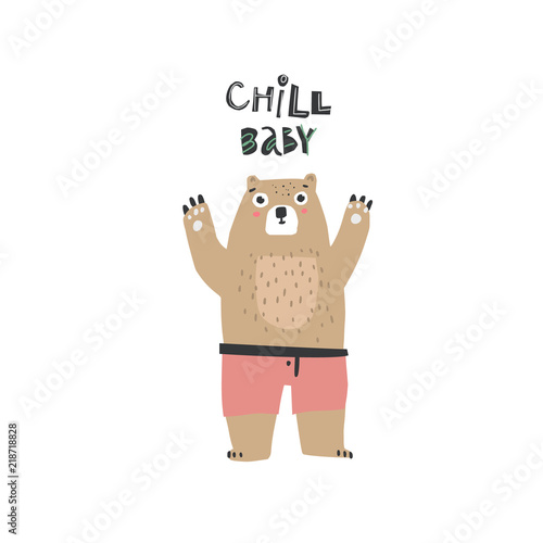 Cute Vector bear