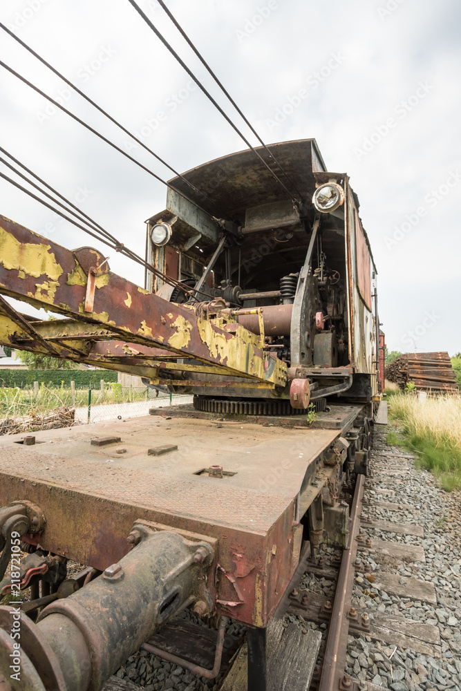 an train graveyard