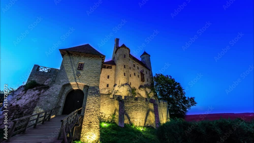 Mediaeval castle by nigh Mediaeval castle by nigh