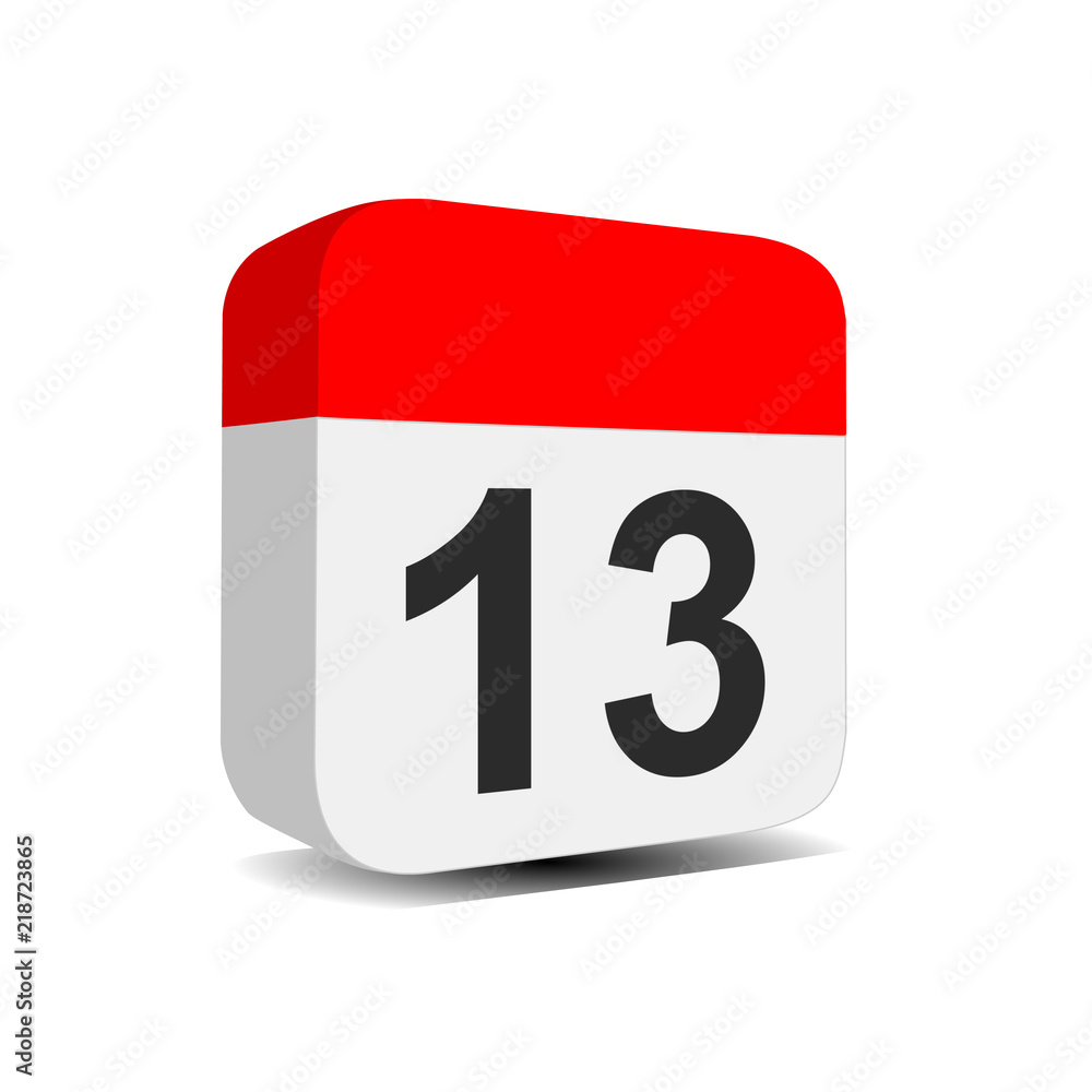 Calendar icon 13 Calendar icon 13