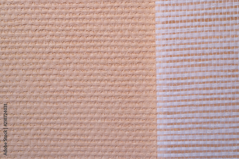 Fototapeta premium Picture of fiberglass wallpaper.