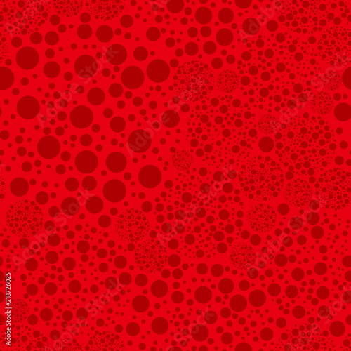 Polkadots background. Seamless pattern.Vector.                      