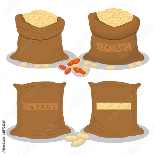 Sacks with natural food