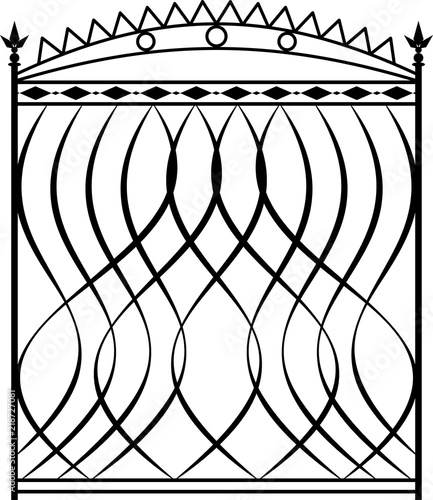Wrought Iron Gate