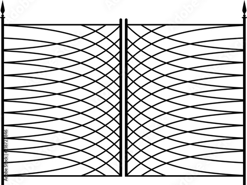 Wrought Iron Gate