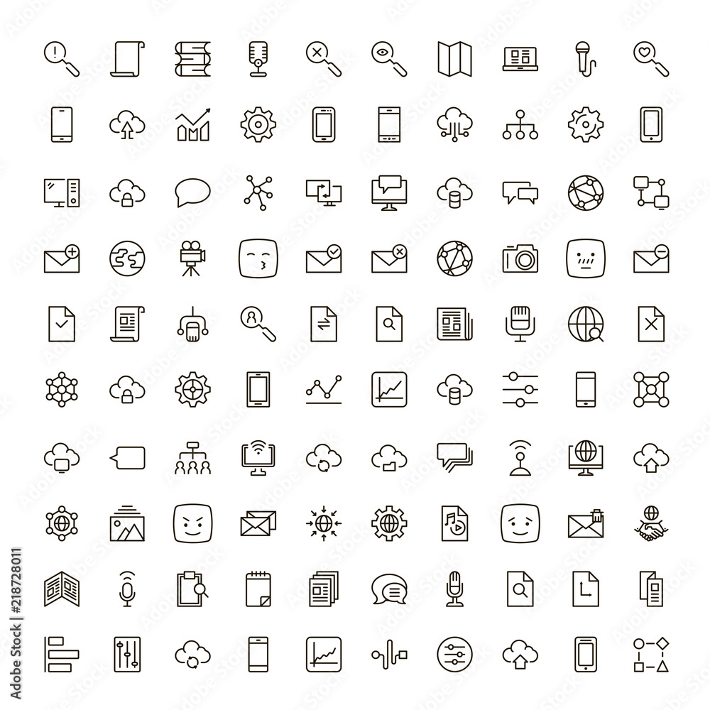 Network flat icon Network flat icon