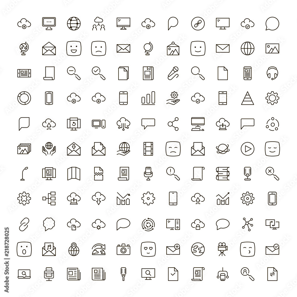 Network flat icon Network flat icon
