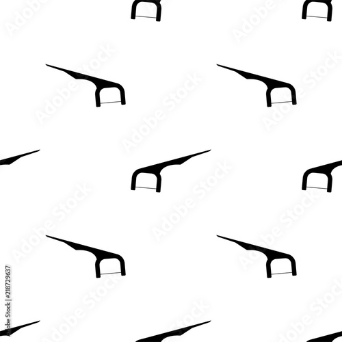 Flossing Tool, Dental Cleaning Tool Seamless Pattern