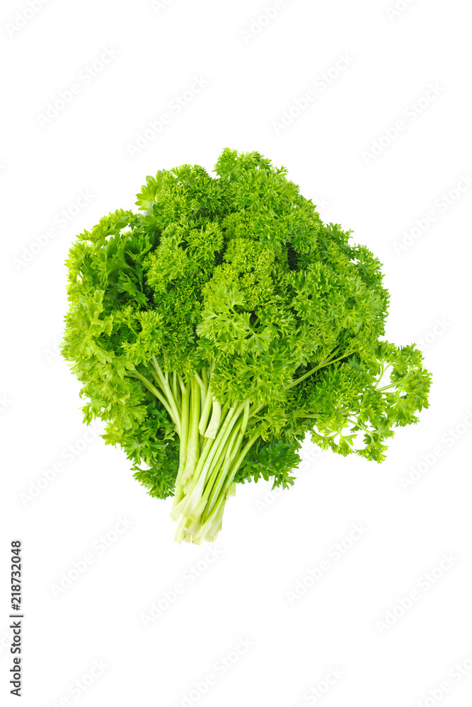 Bunch of fresh parsley