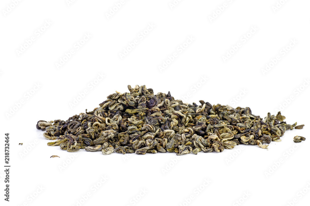 Dry green tea Dry green tea