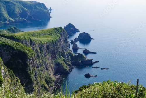 Mysterious Matengai Cliff in Oki Island Japan