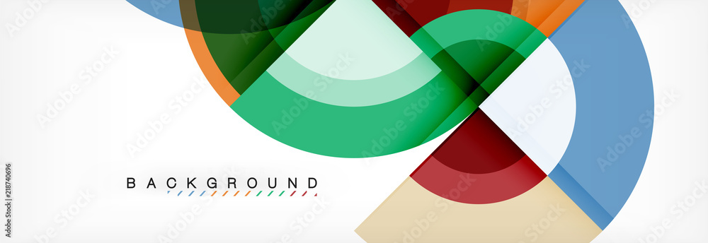 Vector circle abstract background Vector circle abstract background