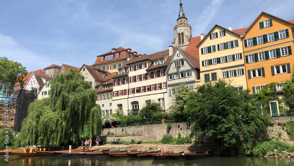 historische Neckarfront