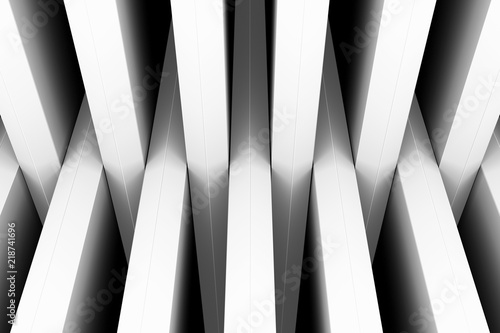 black and white crosshair abstract background top 3d illustration