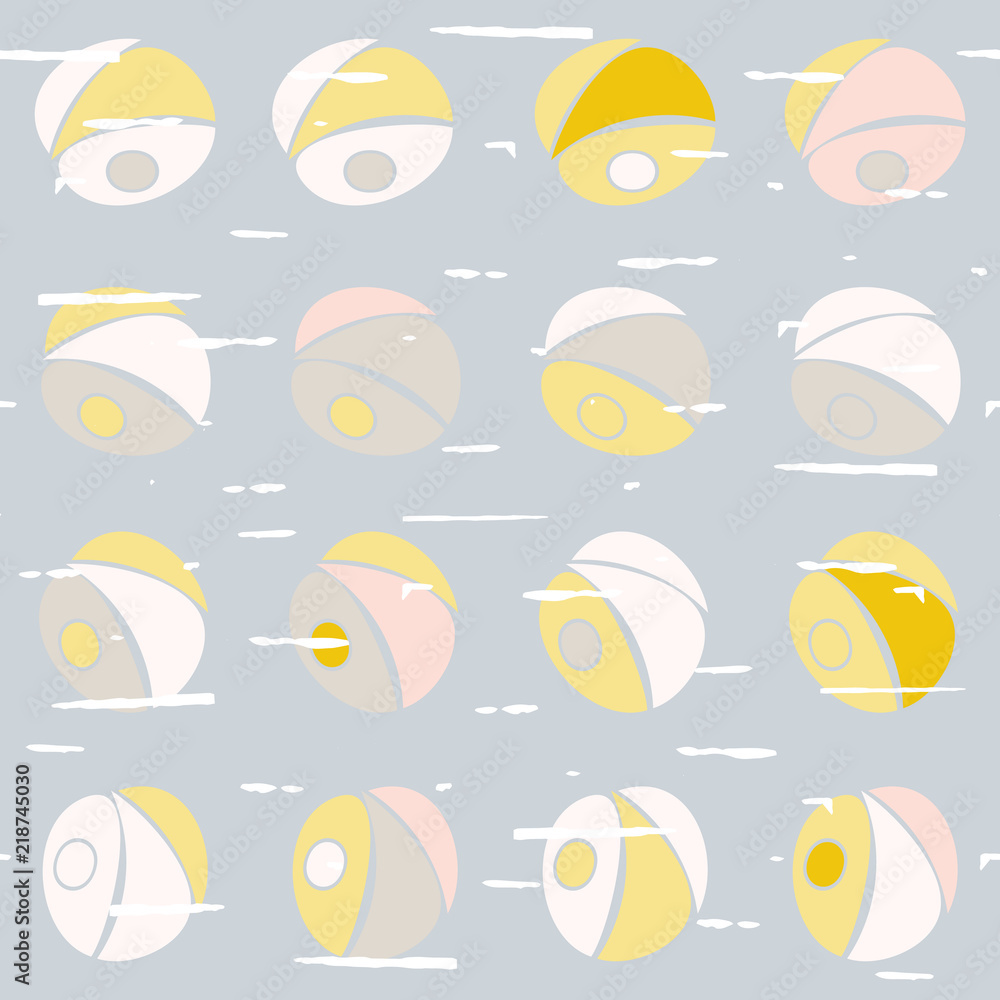 Vector geometric seamless abstract background, freehand doodles pattern. Vector geometric seamless abstract background, freehand doodles pattern.