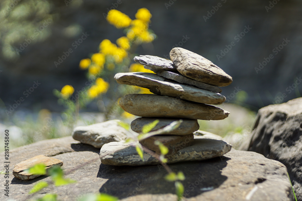 Piedras en equilibrio
