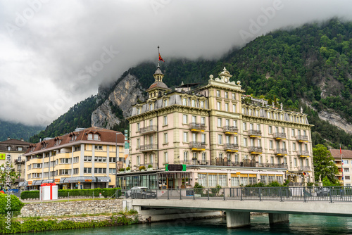 Switzerland, Interlaken scenic view 