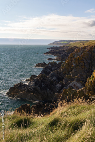 cottish Coastline at Burrowhead, Isle of Whithorn photo