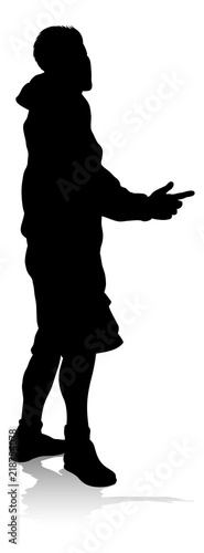 Young Person Silhouette