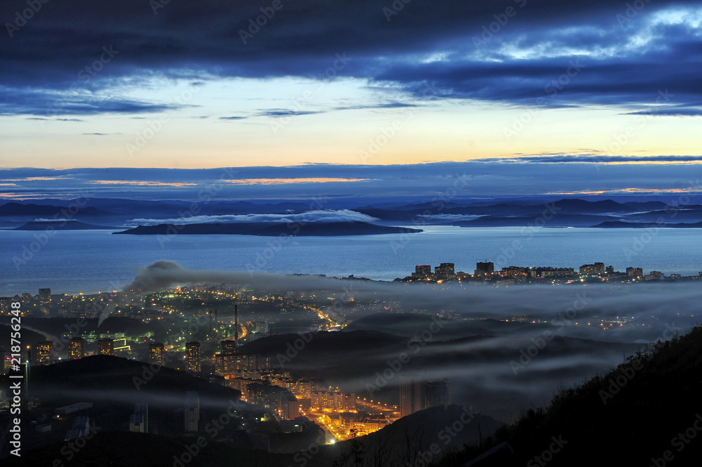 City of Vladivostok, Far East of Russia.