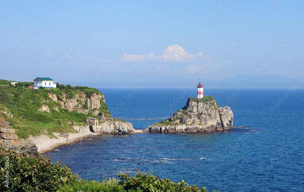  Lighthouse, City of Vladivostok, Far East of Russia.