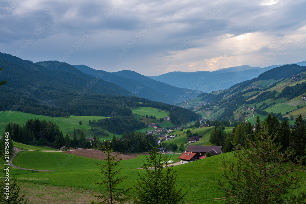 Villnos Valley in South Tyrol