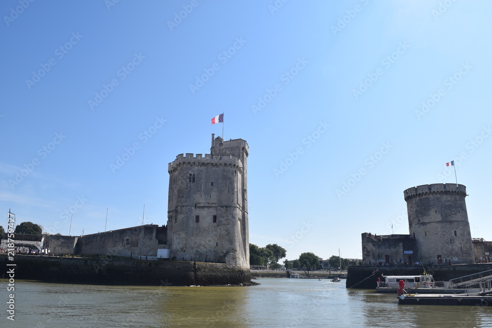Les tours du Vieux-Port de La Rochelle