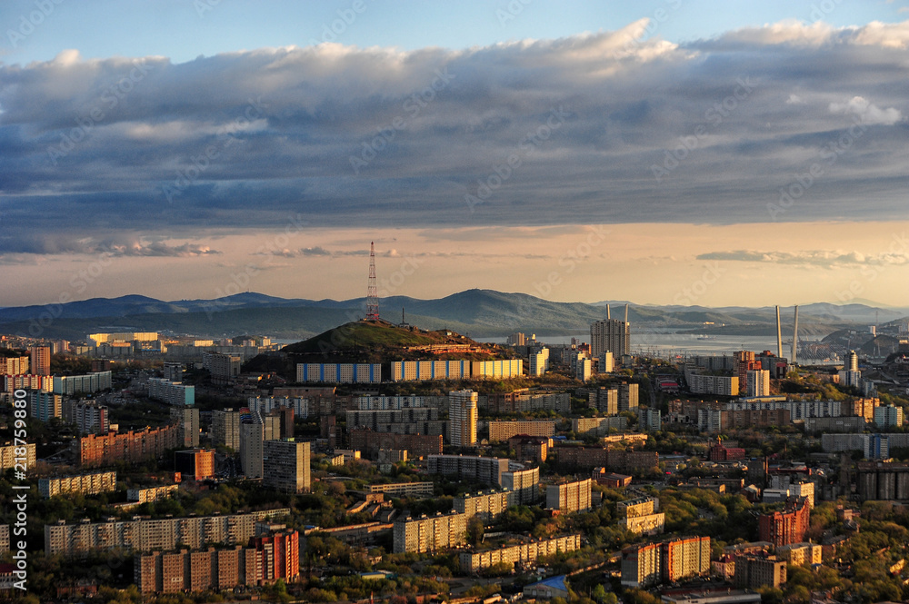 City of Vladivostok, Far East of Russia.