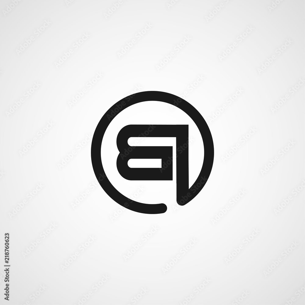 Initial Letter BI Logo Template Design Initial Letter BI Logo Template Design