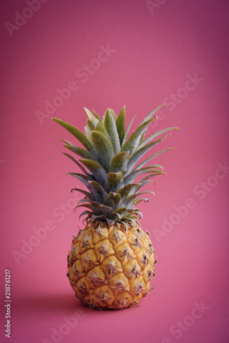 Fresh ripe whole pineapple fruite