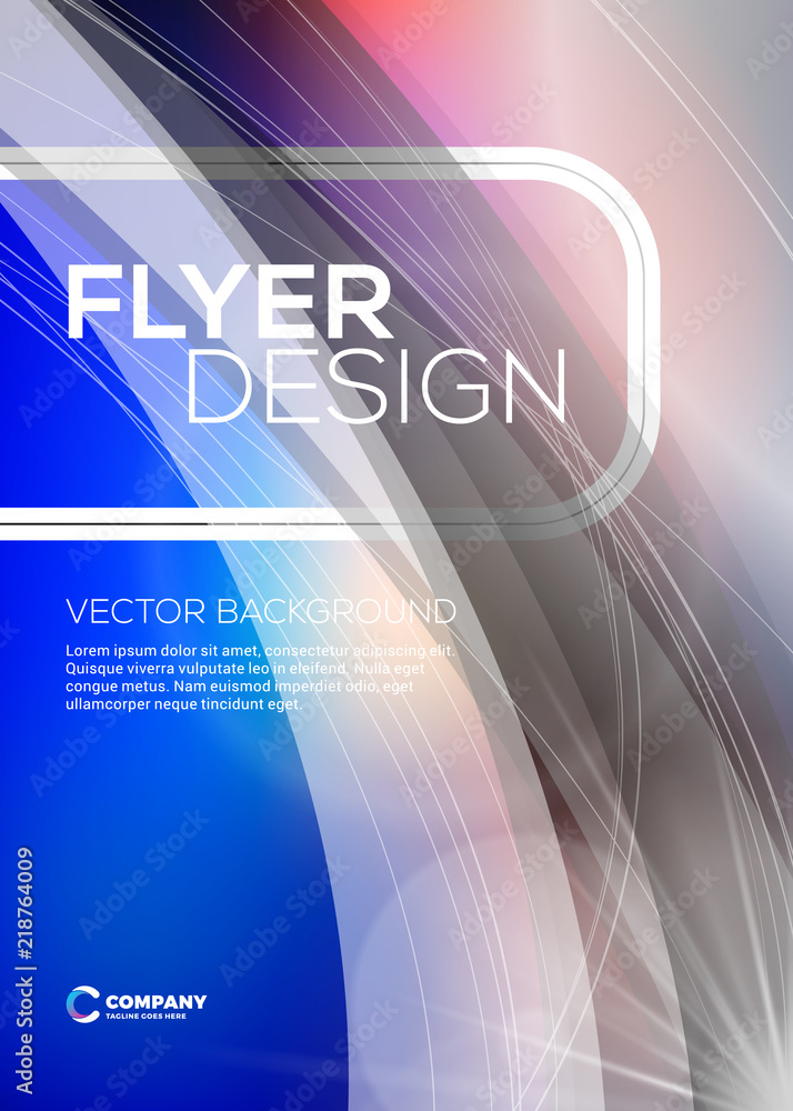 Abstract vector business brochure cover or banner design templates. Business flyer or poster with abstract background