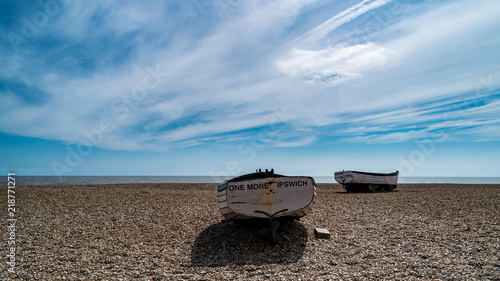 Foto Old Fishing Boats in Aldeburgh