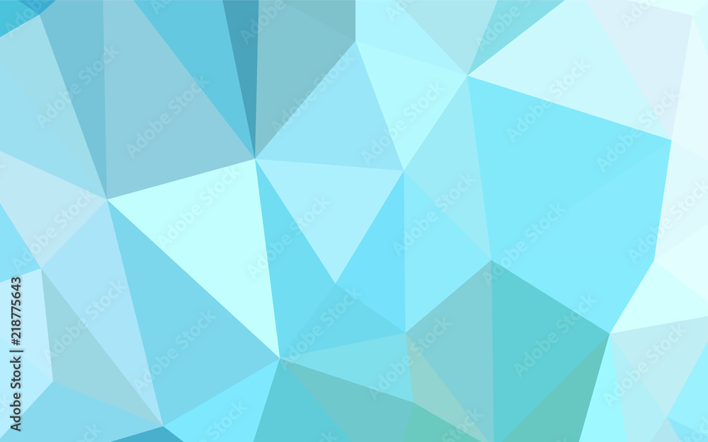 Light Blue, Green vector abstract mosaic backdrop. Light Blue, Green vector abstract mosaic backdrop.