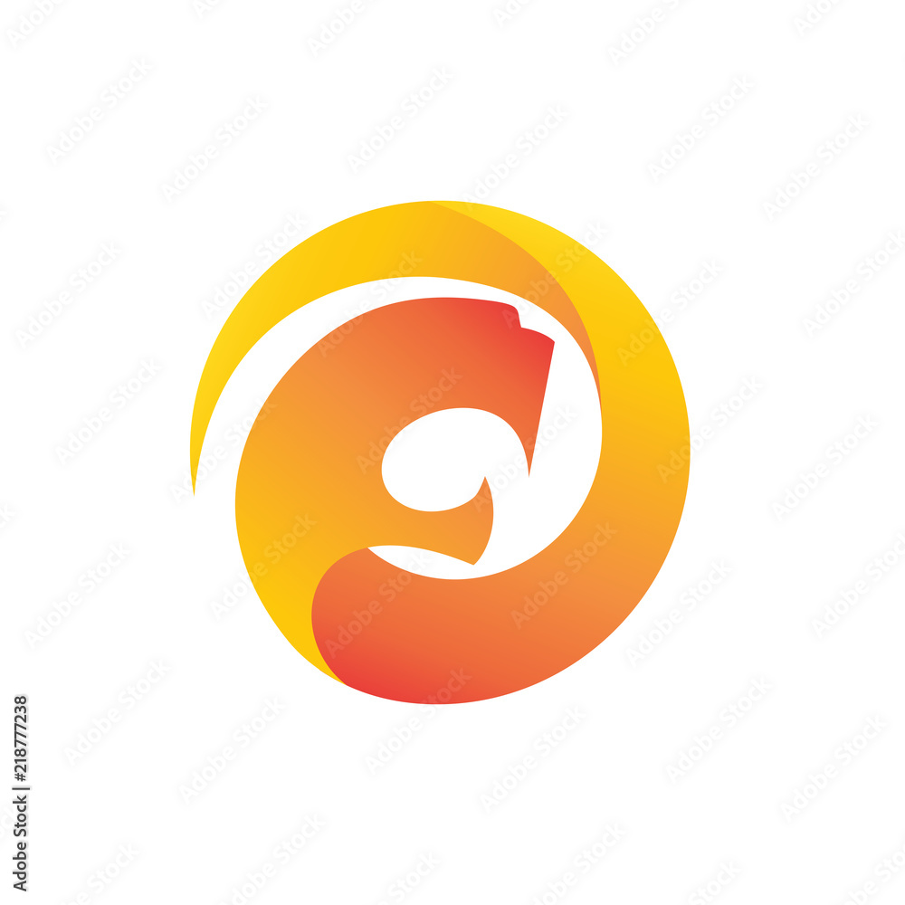 Fototapeta premium tiger head logo