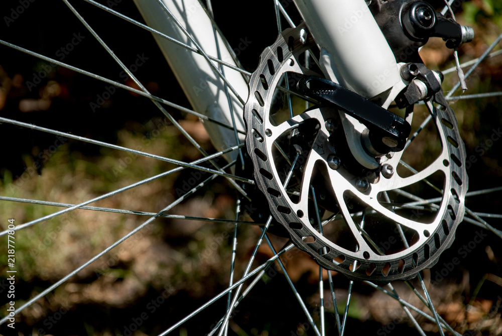 Brake pads provide added safety. Brake pads provide added safety.